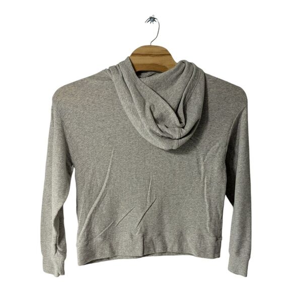 Vince Women's L Large Cowl Neck Long Sleeve Gray Sweatshirt Hoodie - Picture 3 of 5
